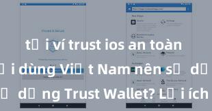 tải ví trust ios an toàn Tại sao người dùng Việt Nam nên sử dụng Trust Wallet? Lợi ích và rủi ro